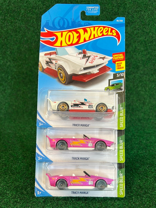 Hot Wheels - Track Manga - Set of 3