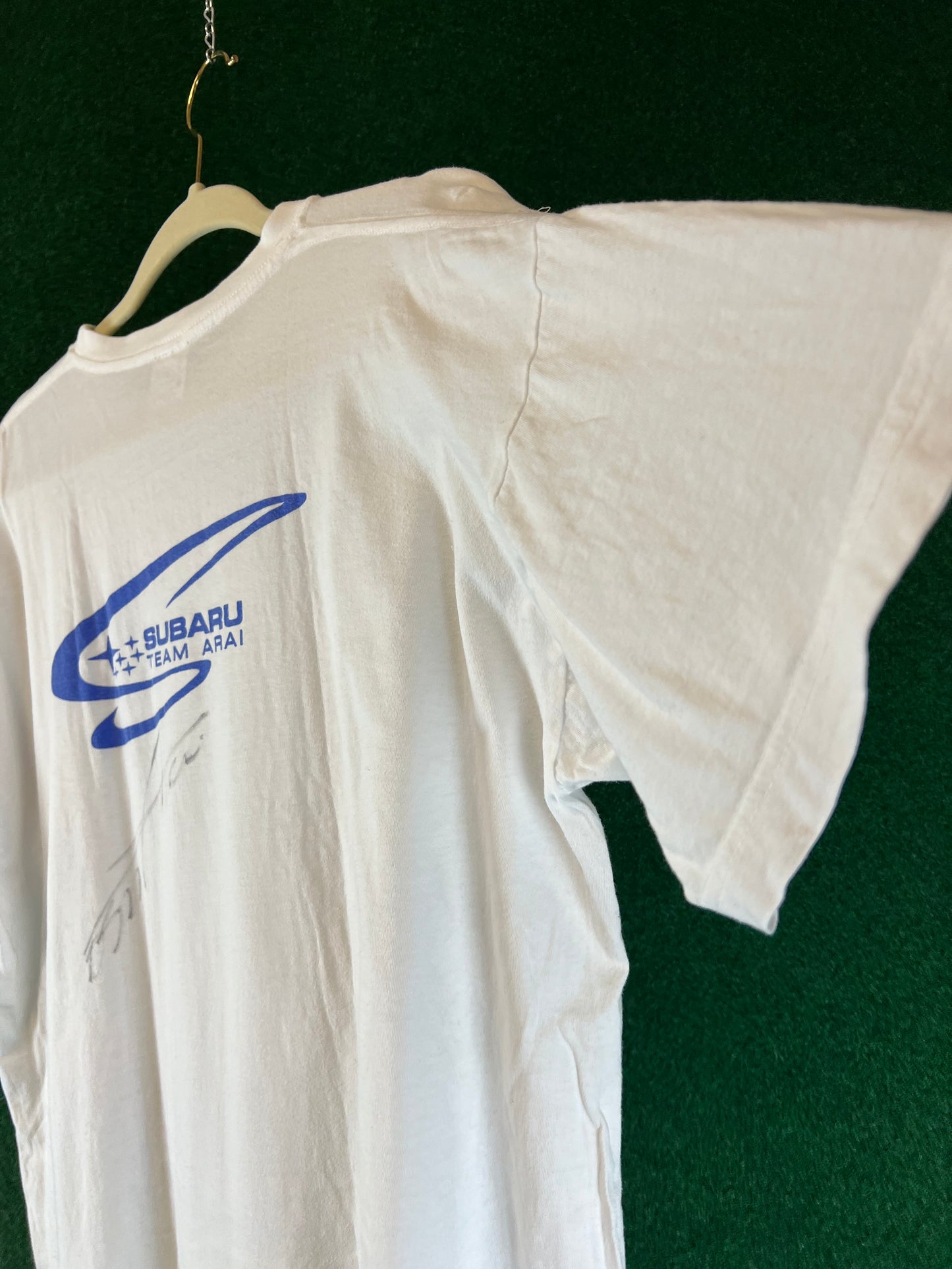 Subaru - Rally Team Arai Autographed T-Shirt