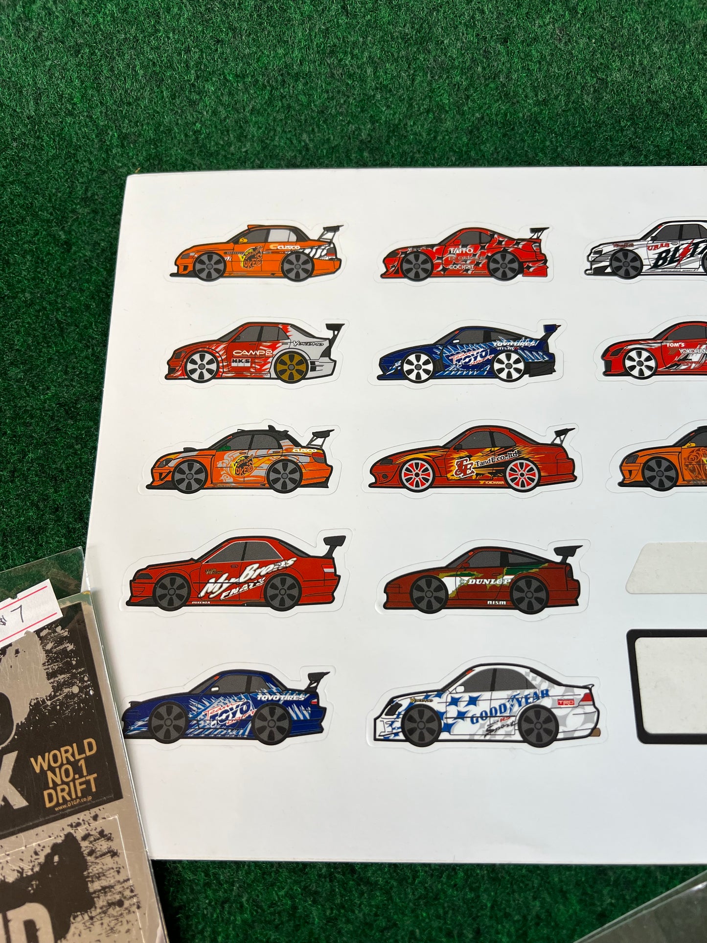 D1GP Drift Events Sticker Set