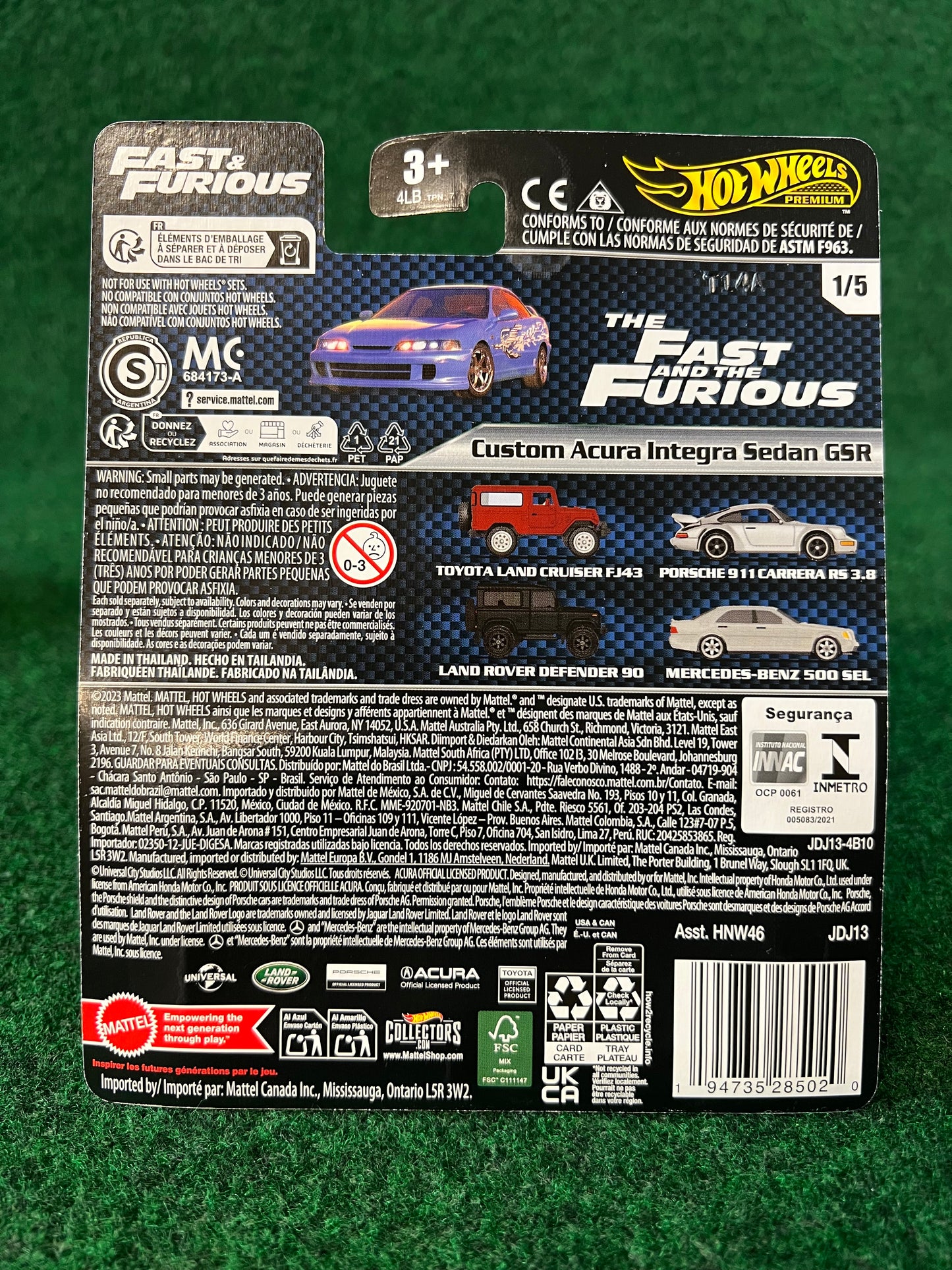 Hot Wheels Premium - Custom Acura Integra Sedan GSR