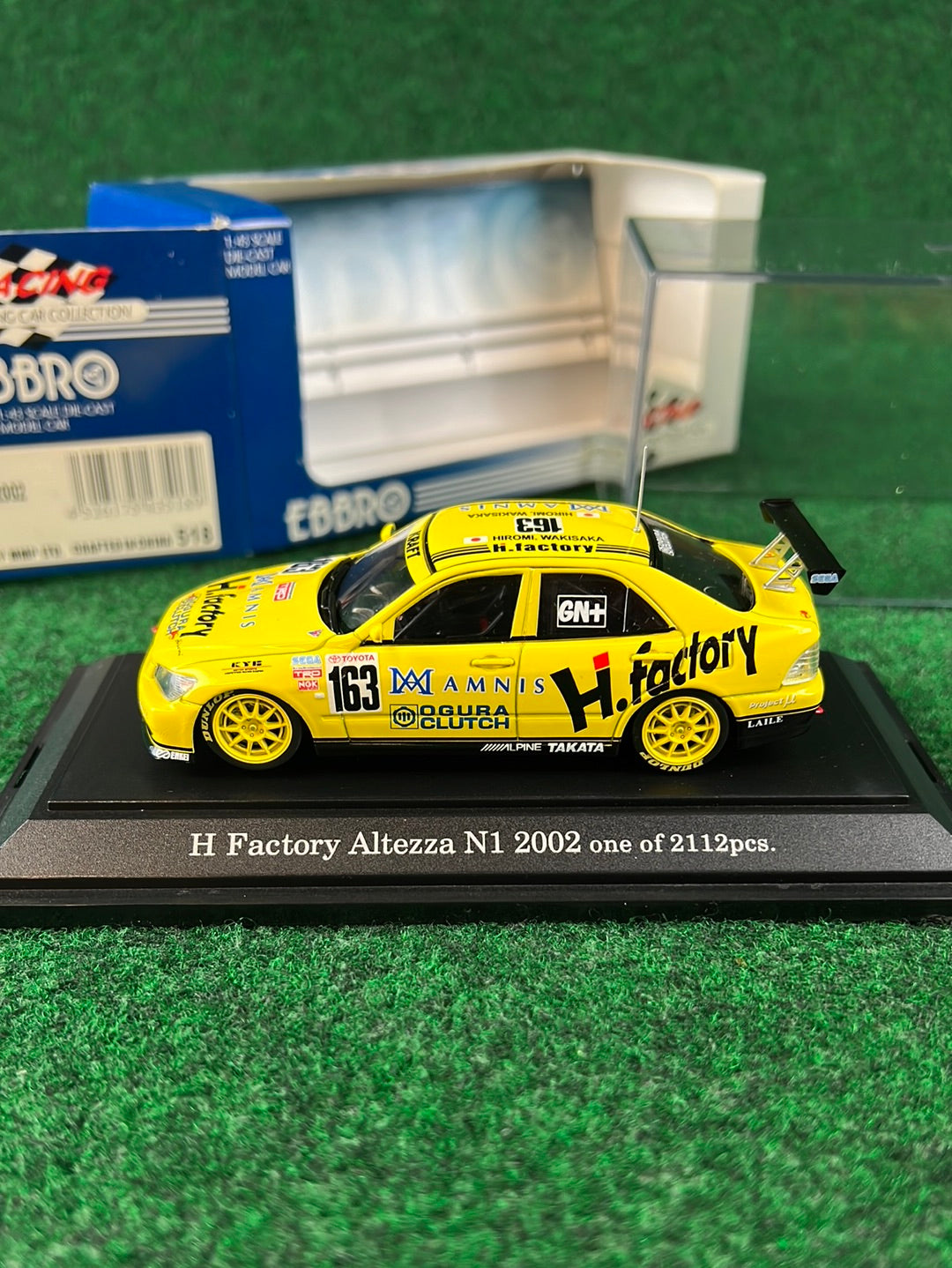 EBBRO H Factory Toyota Altezza Super Taikyu N1 1 43 Scale Diecast