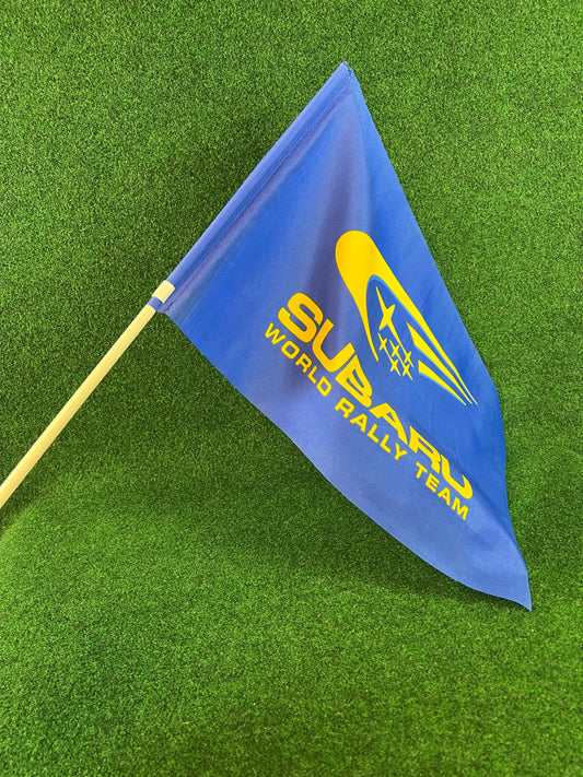 Subaru - World Rally Team Race Event Fan Flag