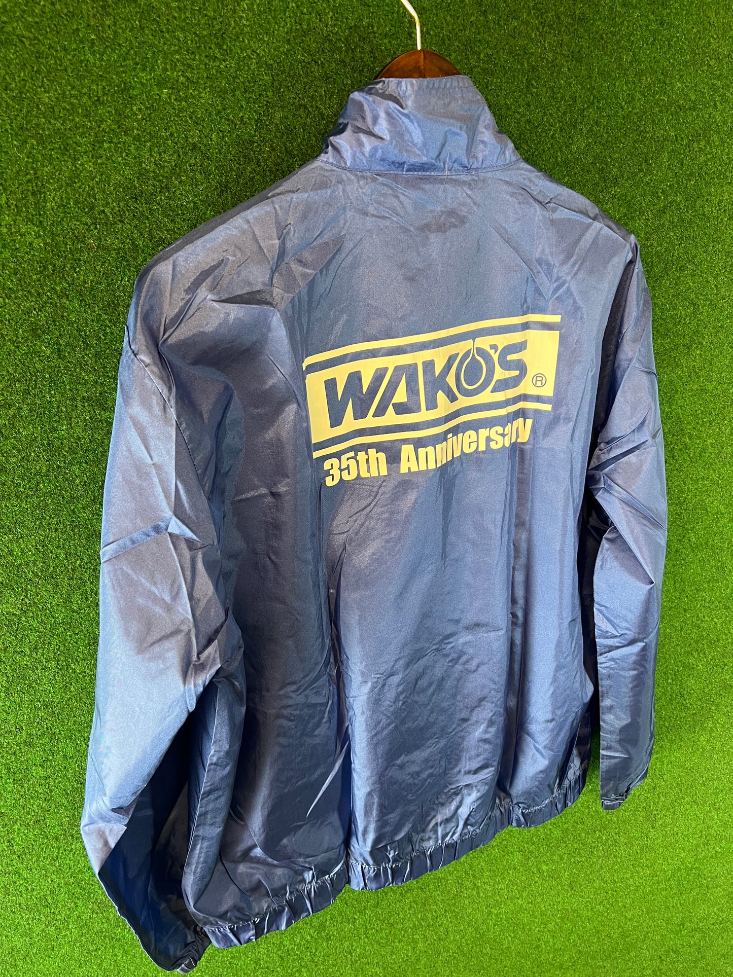 Wako's Oil & Chemical - 35th Anniversary Vintage Nylon Windbreaker Jacket