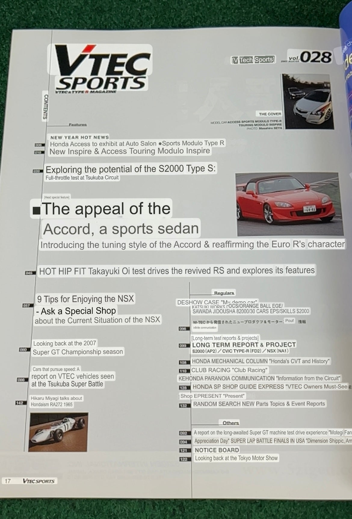 VTEC SPORTS Magazine - Vol. 028