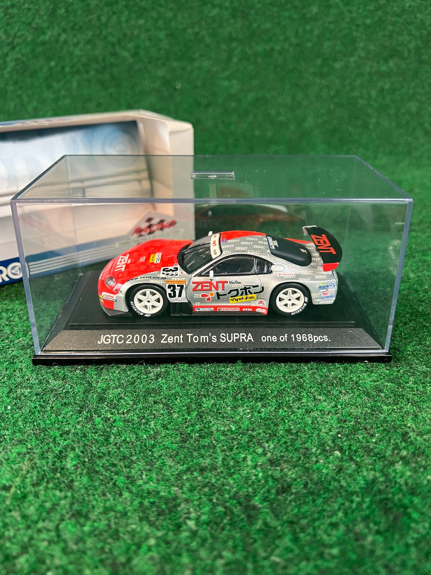 EBBRO - 2003 Zent Tom's Toyota Supra 1/43 Scale Diecast