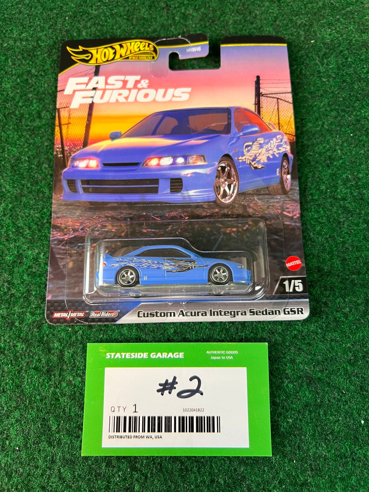 Hot Wheels Premium - Custom Acura Integra Sedan GSR