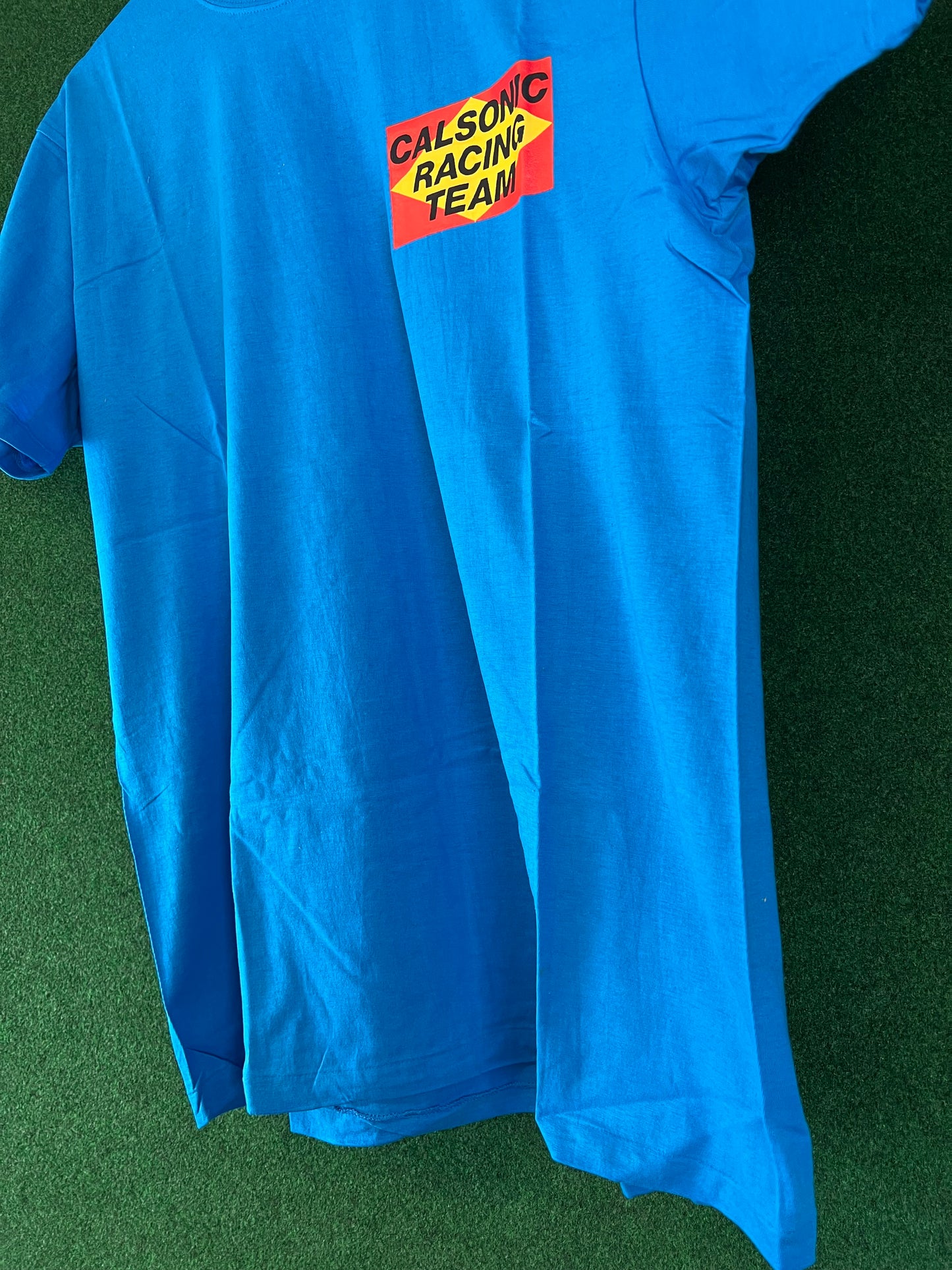 Calsonic Racing Team - Late 1980’s Vintage Blue T-Shirt