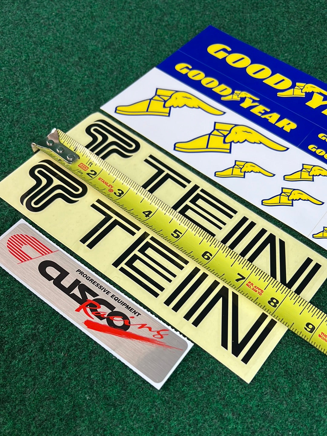 Cusco, TEIN, Goodyear Sticker Set