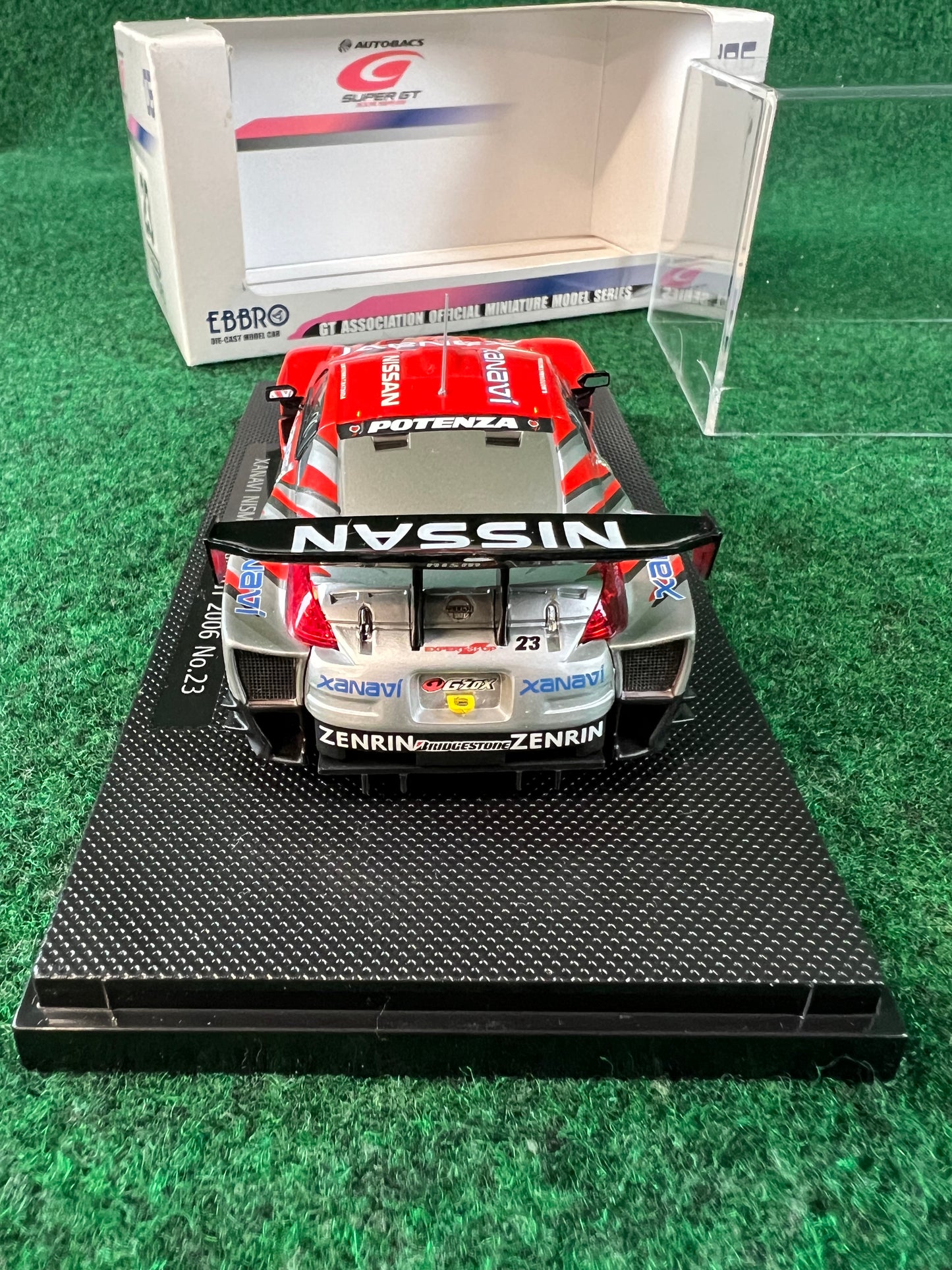 EBBRO Official SuperGT 2006 XANAVI Nismo Nissan Fairlady Z No. 23 Diecast