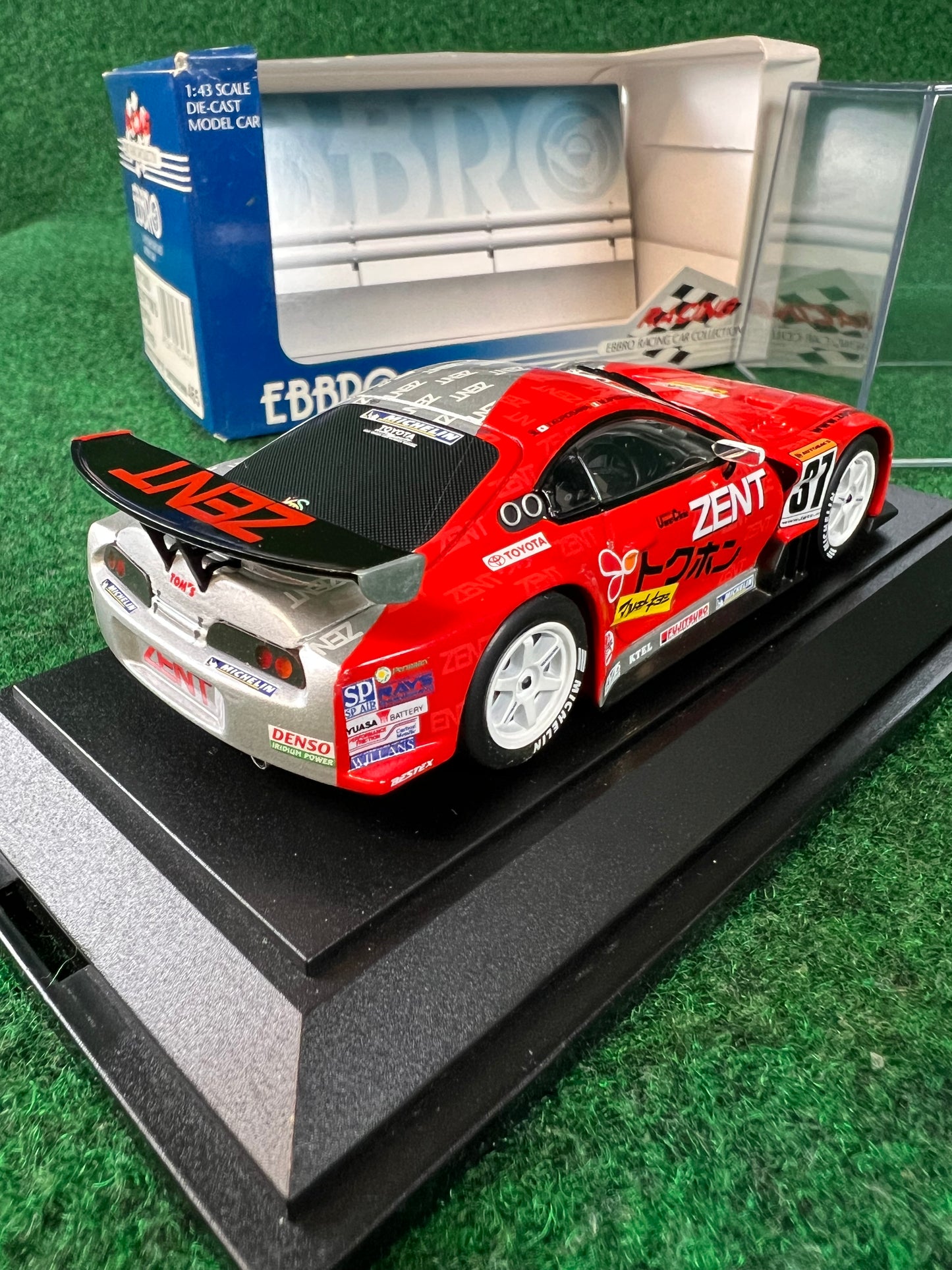 EBBRO - 2003 Zent Tom's Toyota Supra 1/43 Scale Diecast