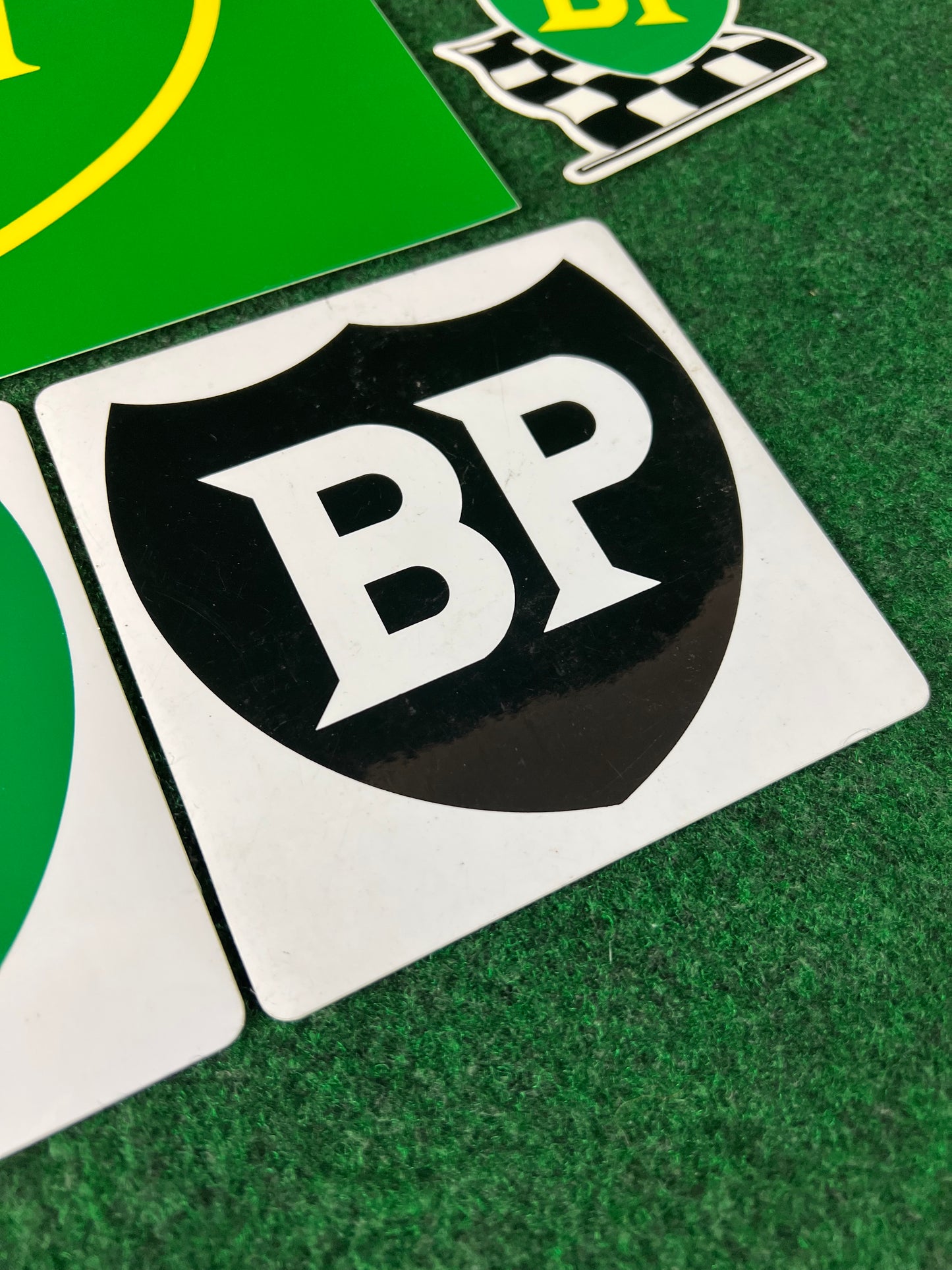 BP OIL Sticker Set