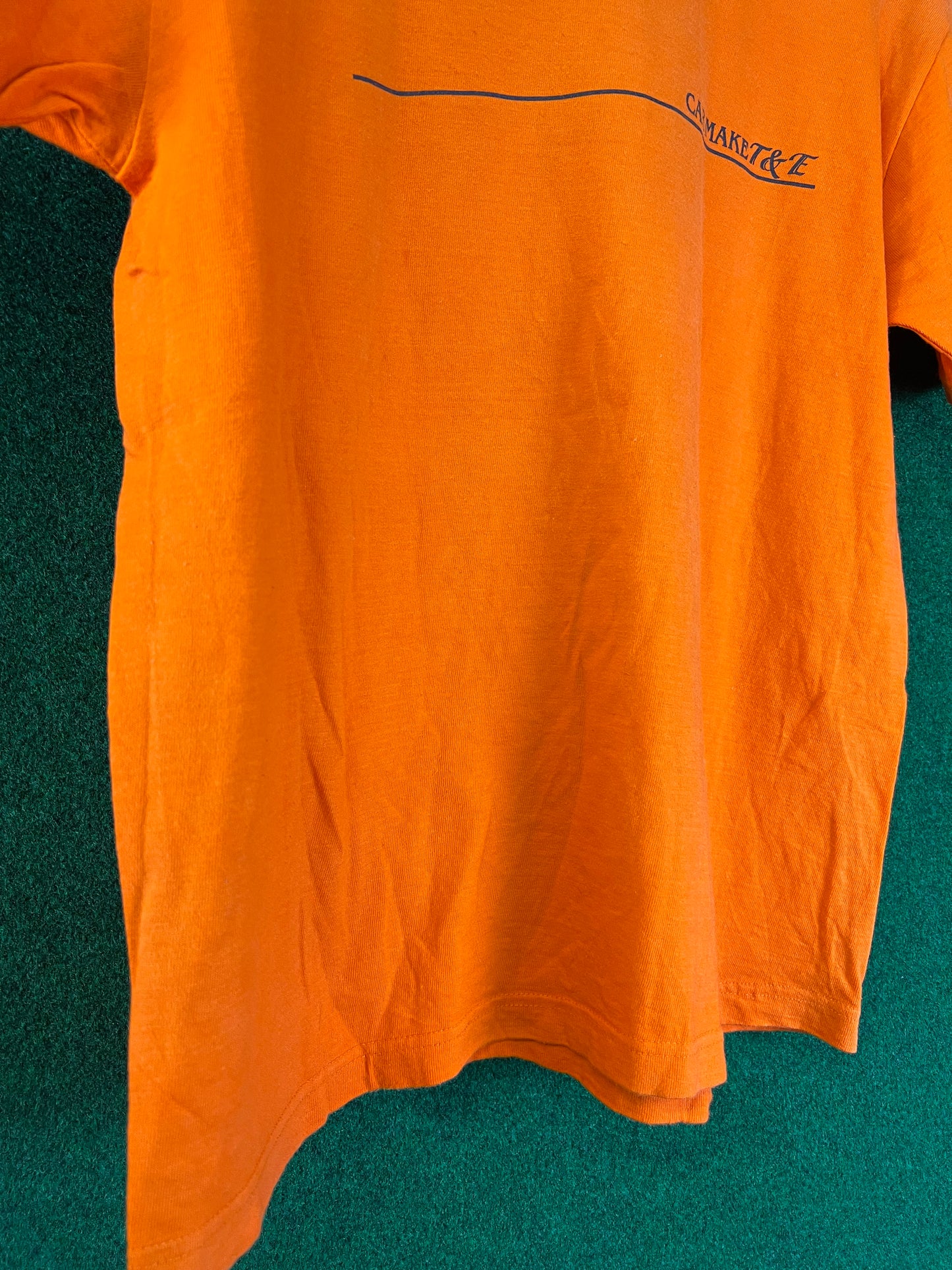 VERTEX - Car Make T&E Vintage Orange T-Shirt