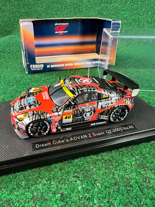 EBBRO Dream Cube's ADVAN SuperGT Nissan Fairlady Z 2005 Diecast