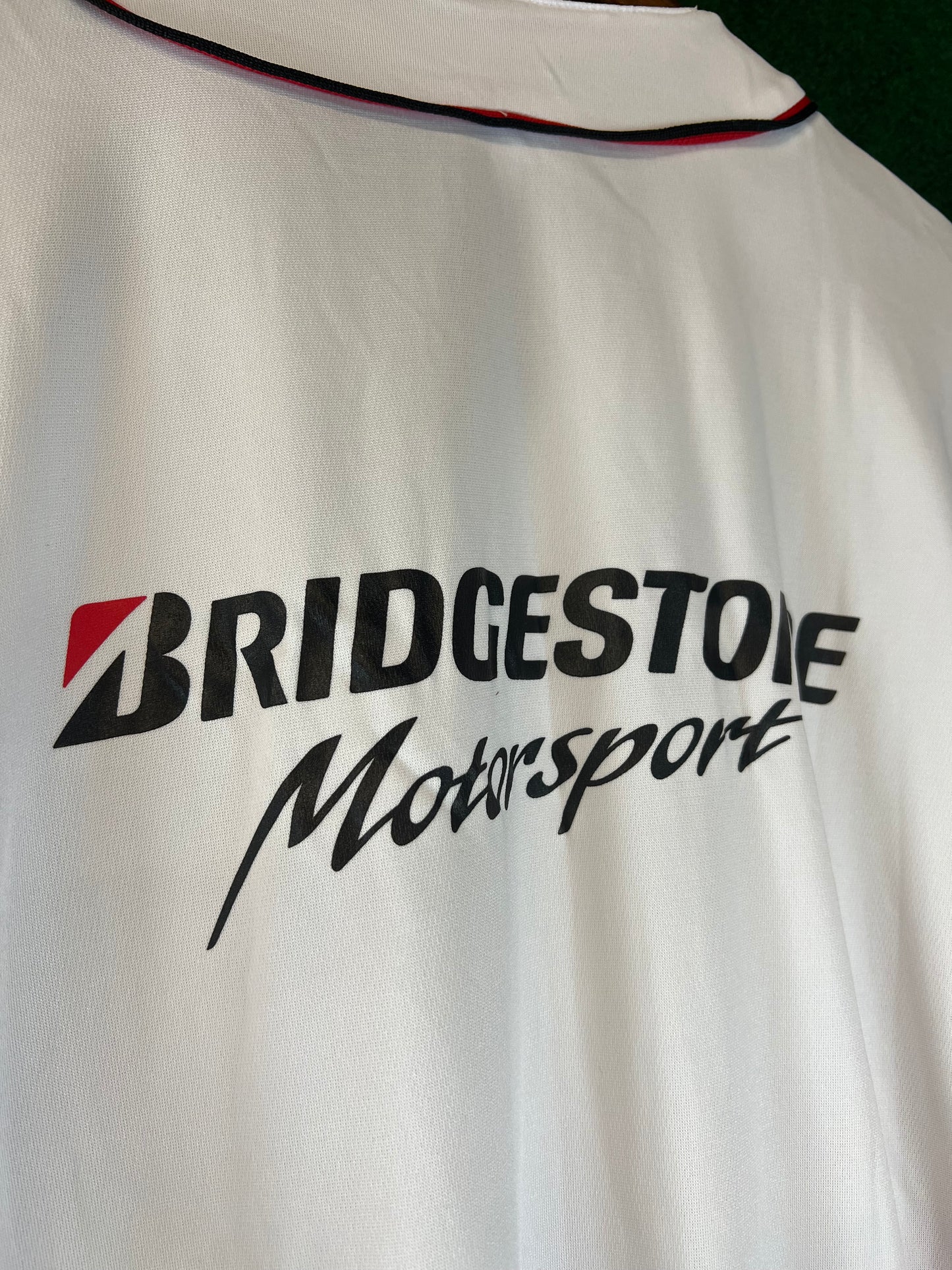 Bridgestone Motorsport - Button Down Baseball Style Jersey T-Shirt