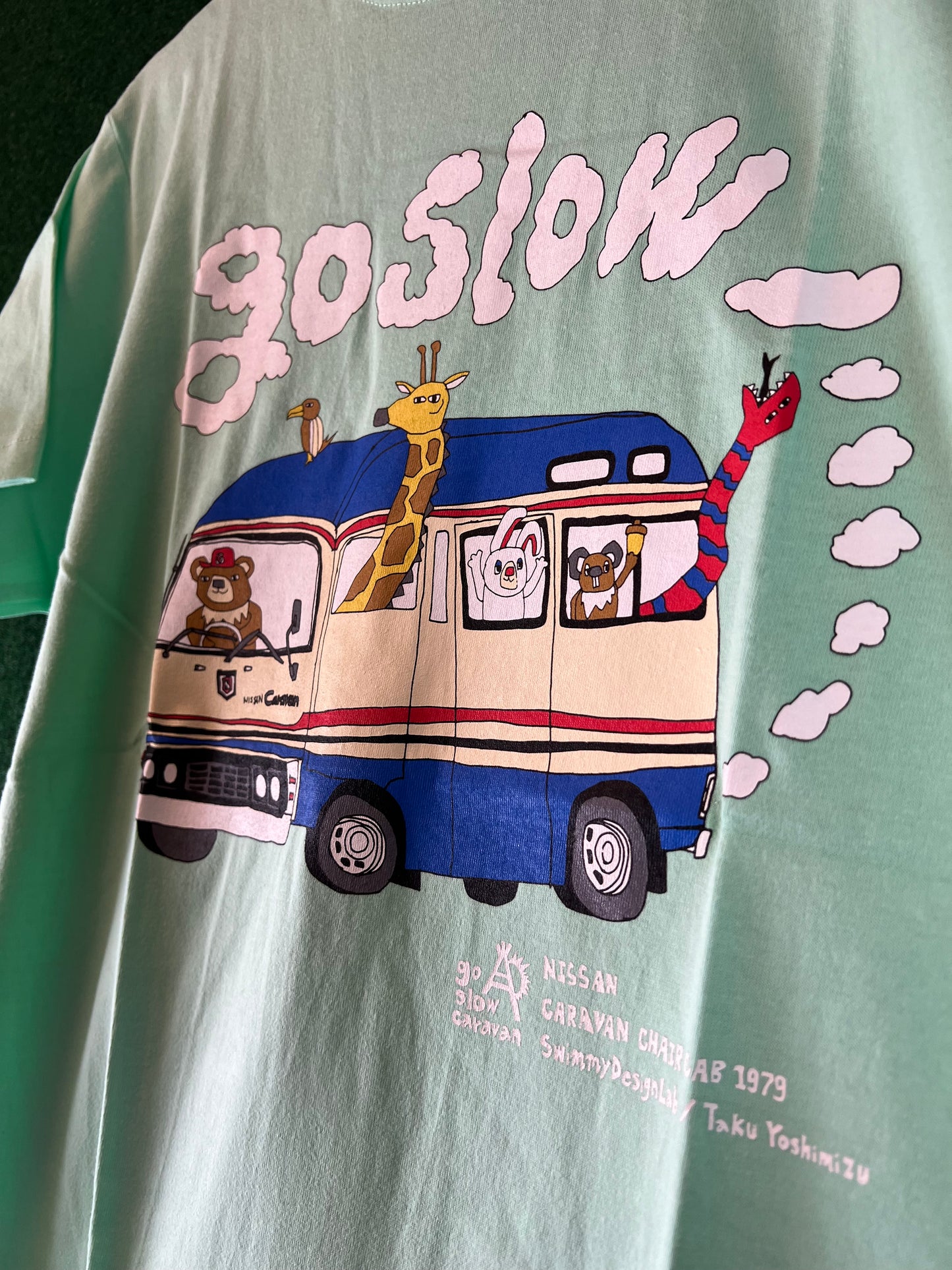 Nissan & Go Slow Caravan - Nissan Chair Cab 1979 Van T-Shirt