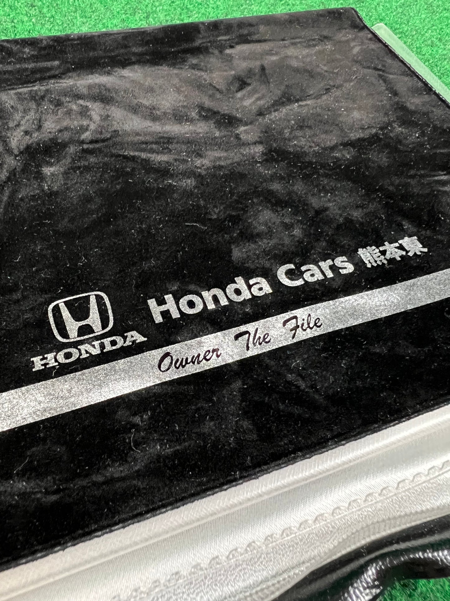 Honda Cars - “Owner The File” Japanese Dealership Document Folder Case