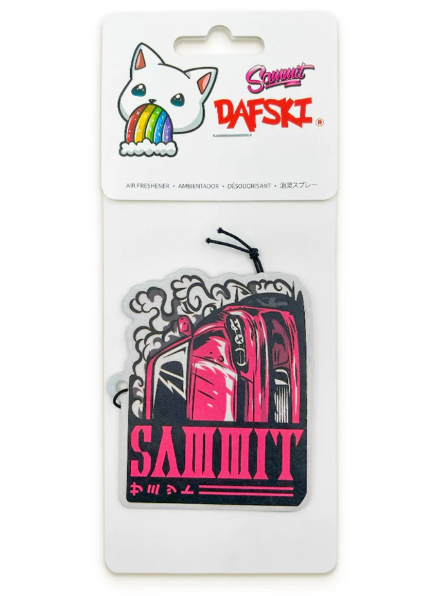 DAFSKI & Sammit Collab - Pink S15 Hanging Air Freshener