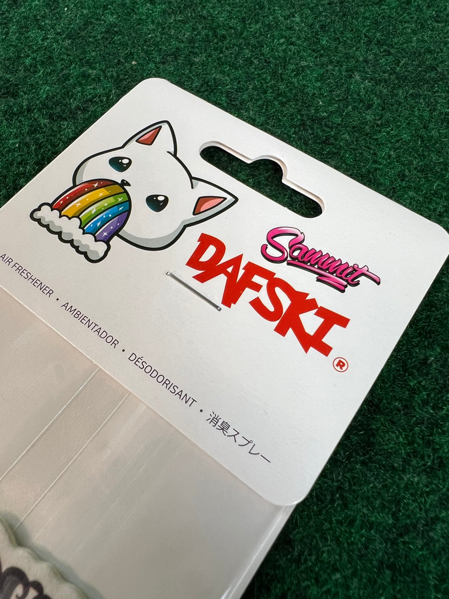 DAFSKI & Sammit Collab - Pink S15 Hanging Air Freshener