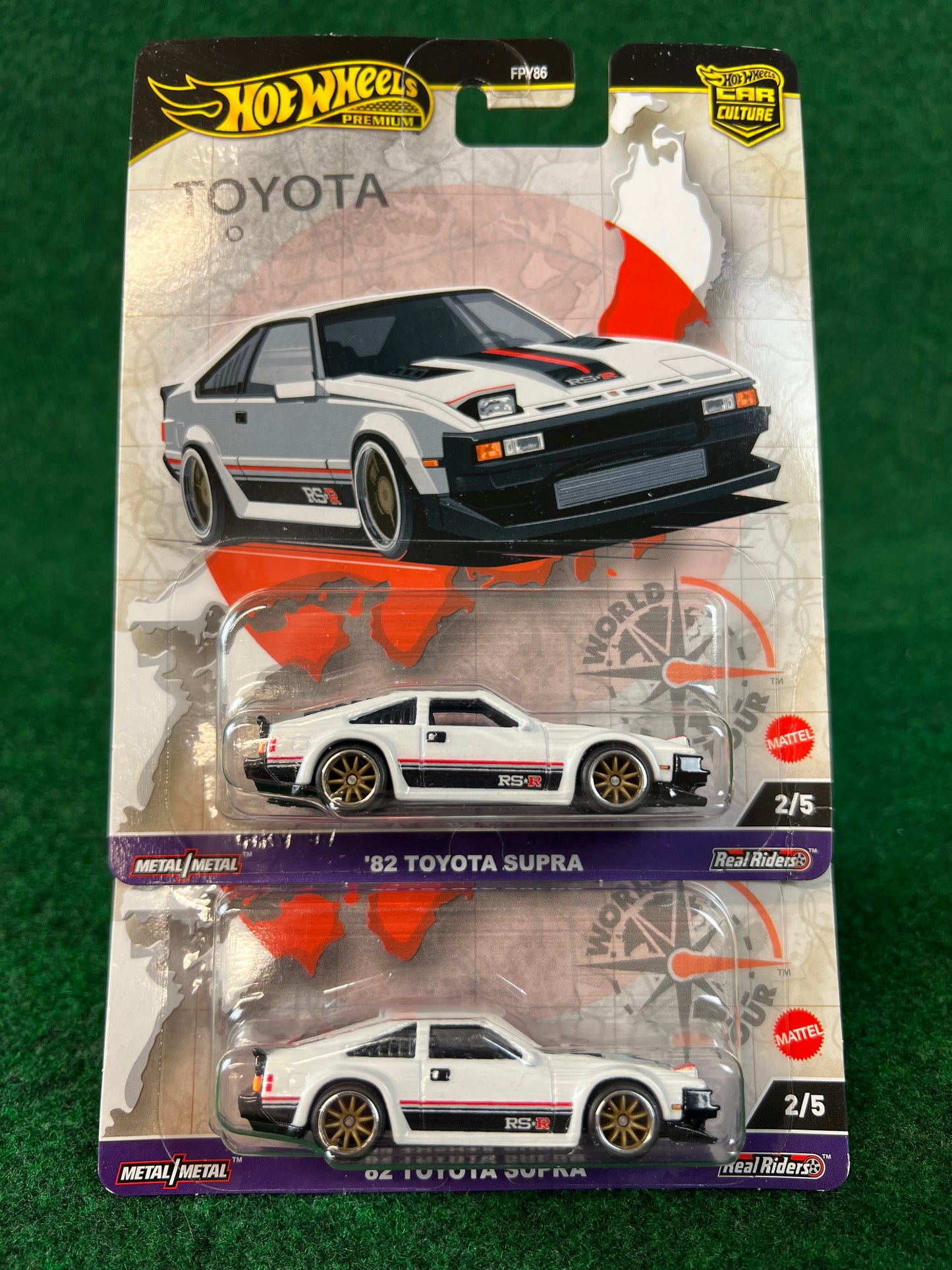 Hot Wheels Premium - Car Culture World Tour 1982 Toyota Supra Set