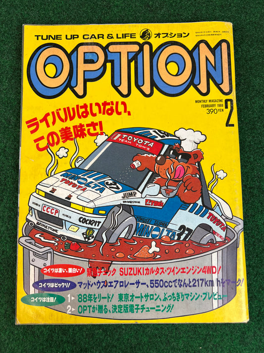 OPTION Magazine - February 1988