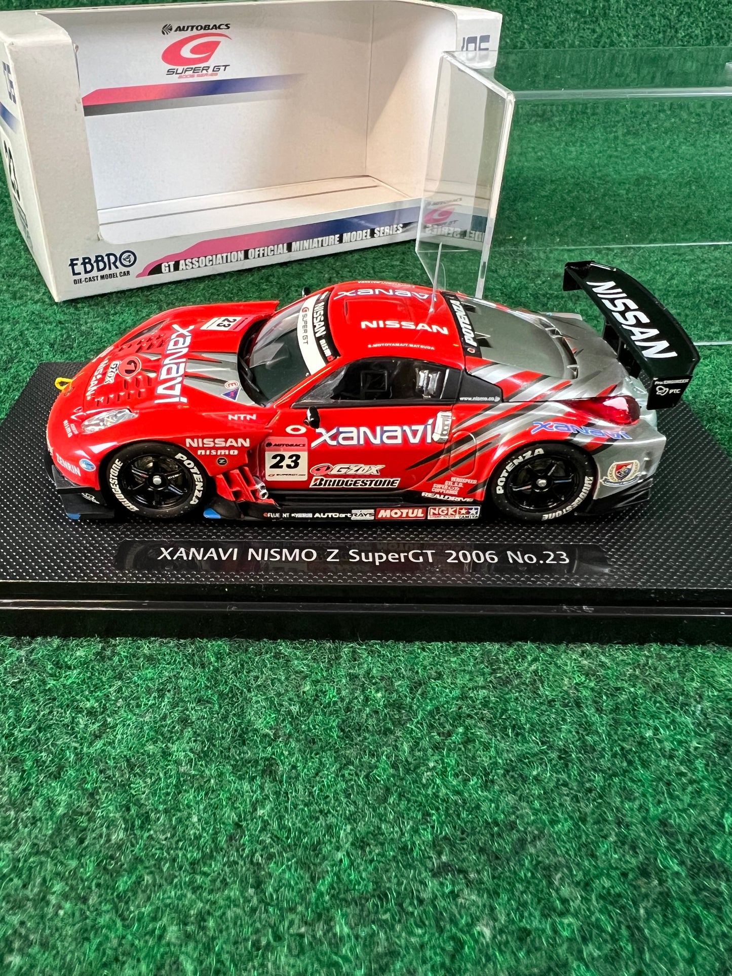 EBBRO Official SuperGT 2006 XANAVI Nismo Nissan Fairlady Z No. 23 Diecast