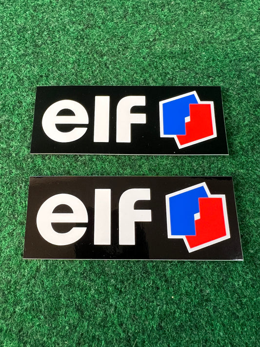 Elf - Oil & Lubricants Logo Sticker Set