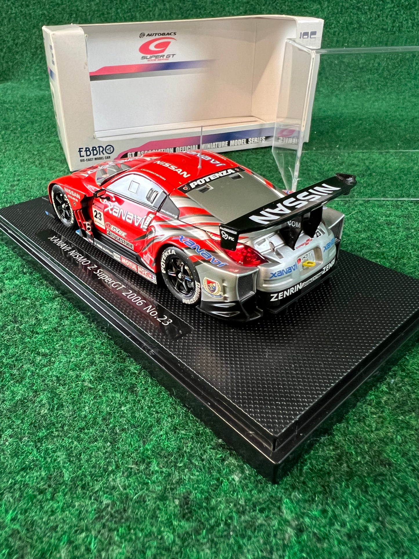 EBBRO Official SuperGT 2006 XANAVI Nismo Nissan Fairlady Z No. 23 Diecast