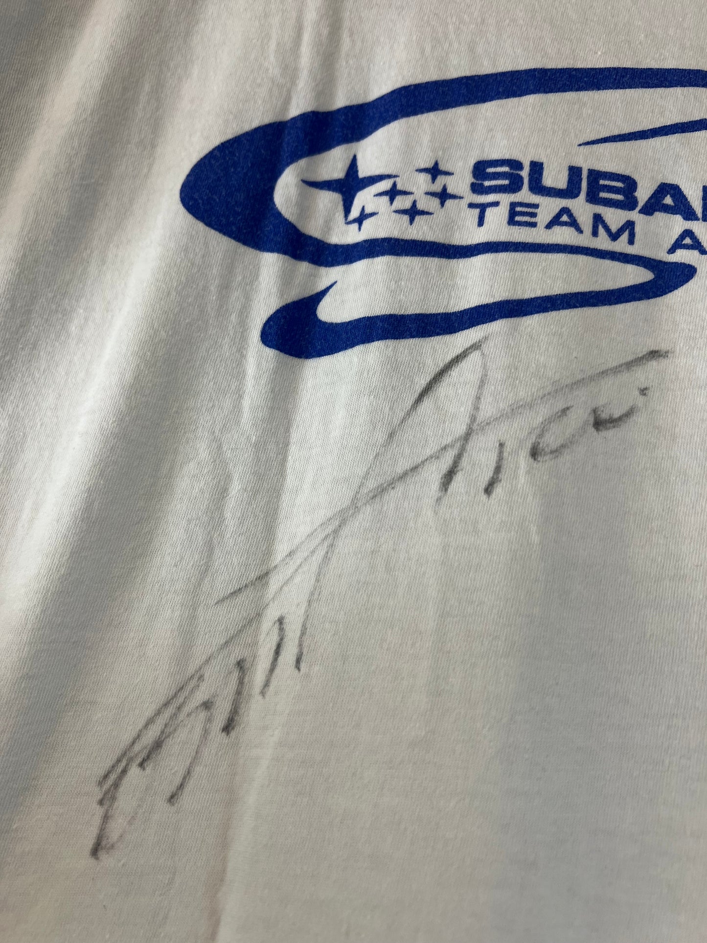 Subaru - Rally Team Arai Autographed T-Shirt