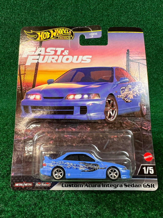 Hot Wheels Premium - Custom Acura Integra Sedan GSR