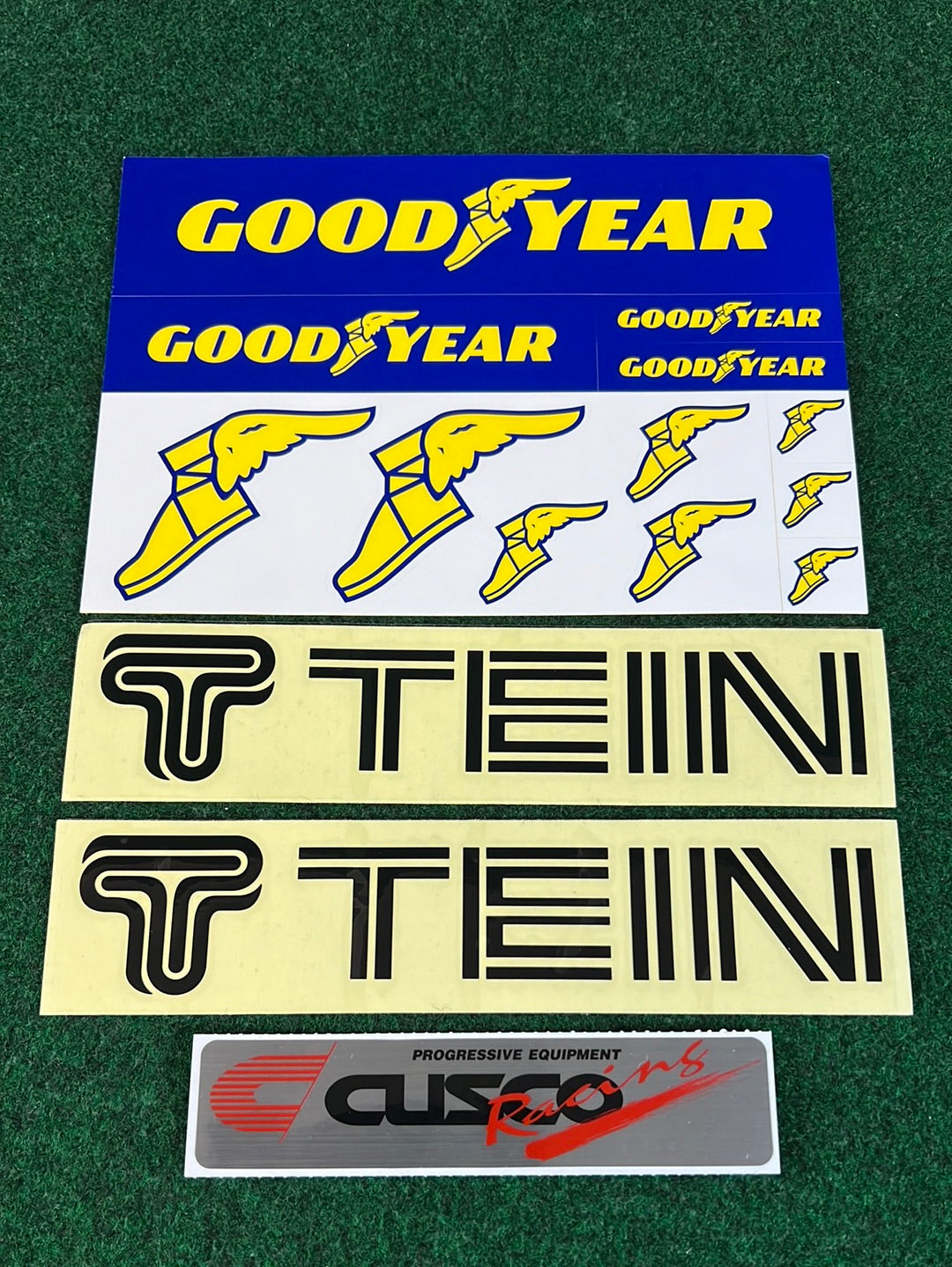 Cusco, TEIN, Goodyear Sticker Set