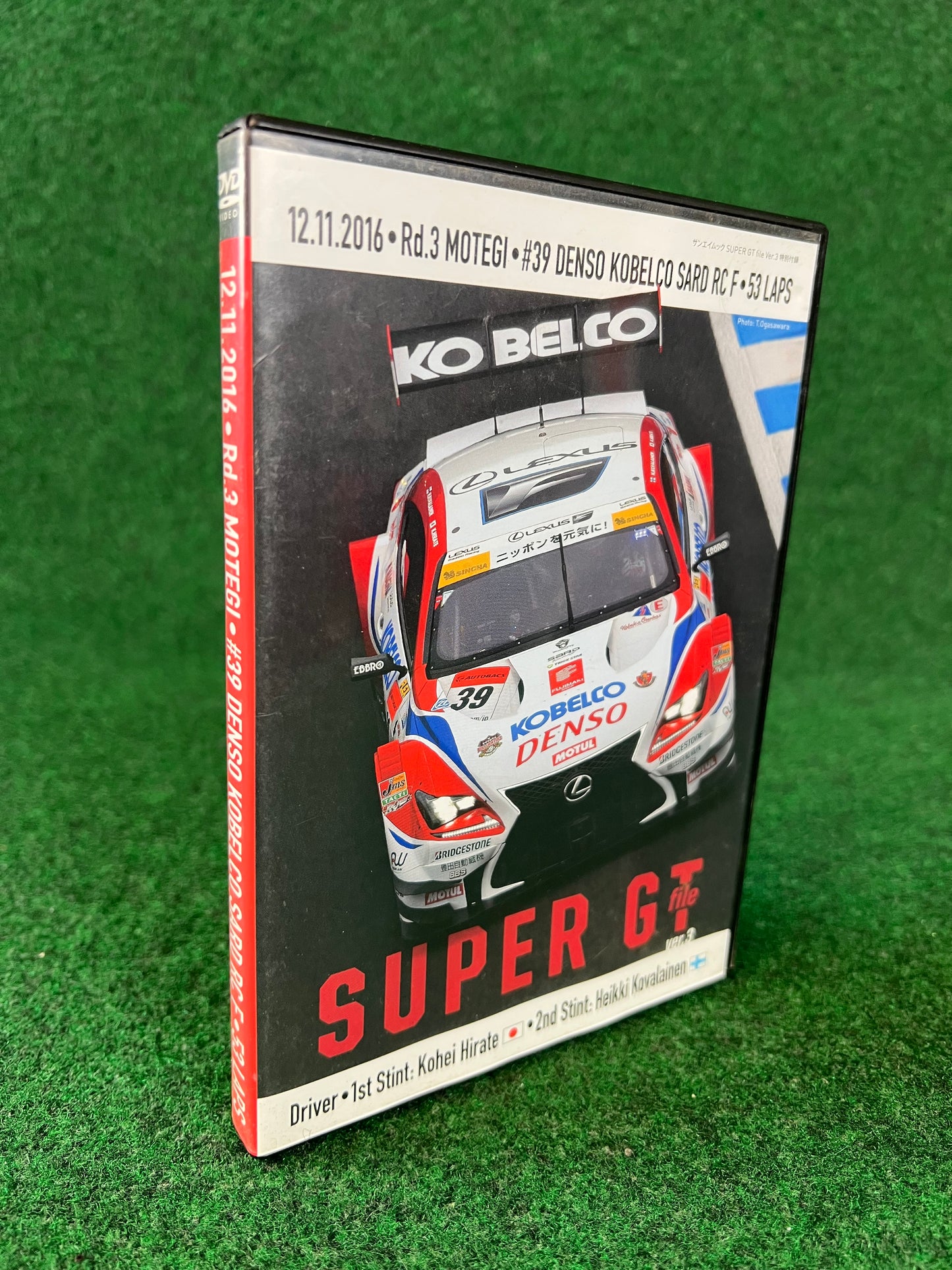 SuperGT Round 3 Motegi - 2016 Denso Kobelco SARD Lexus RC-F #39 Race Review DVD