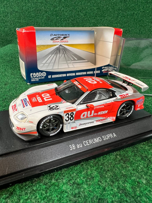 EBBRO - 2004 JGTC au Cerumo Toyota Supra 1/43 Scale Diecast