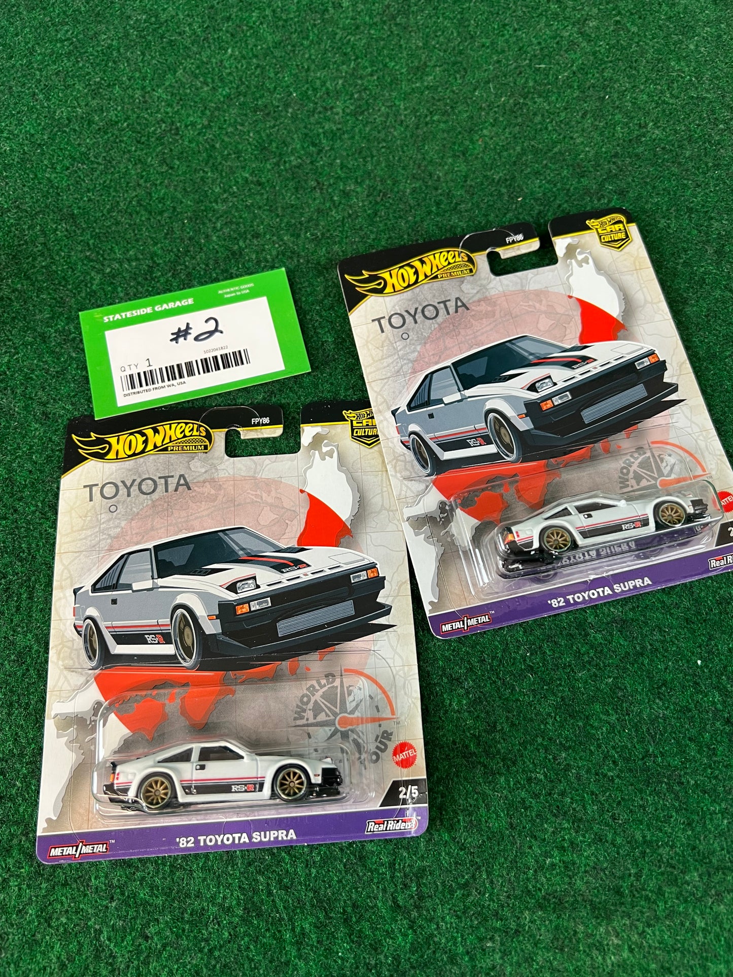 Hot Wheels Premium - Car Culture World Tour 1982 Toyota Supra Set