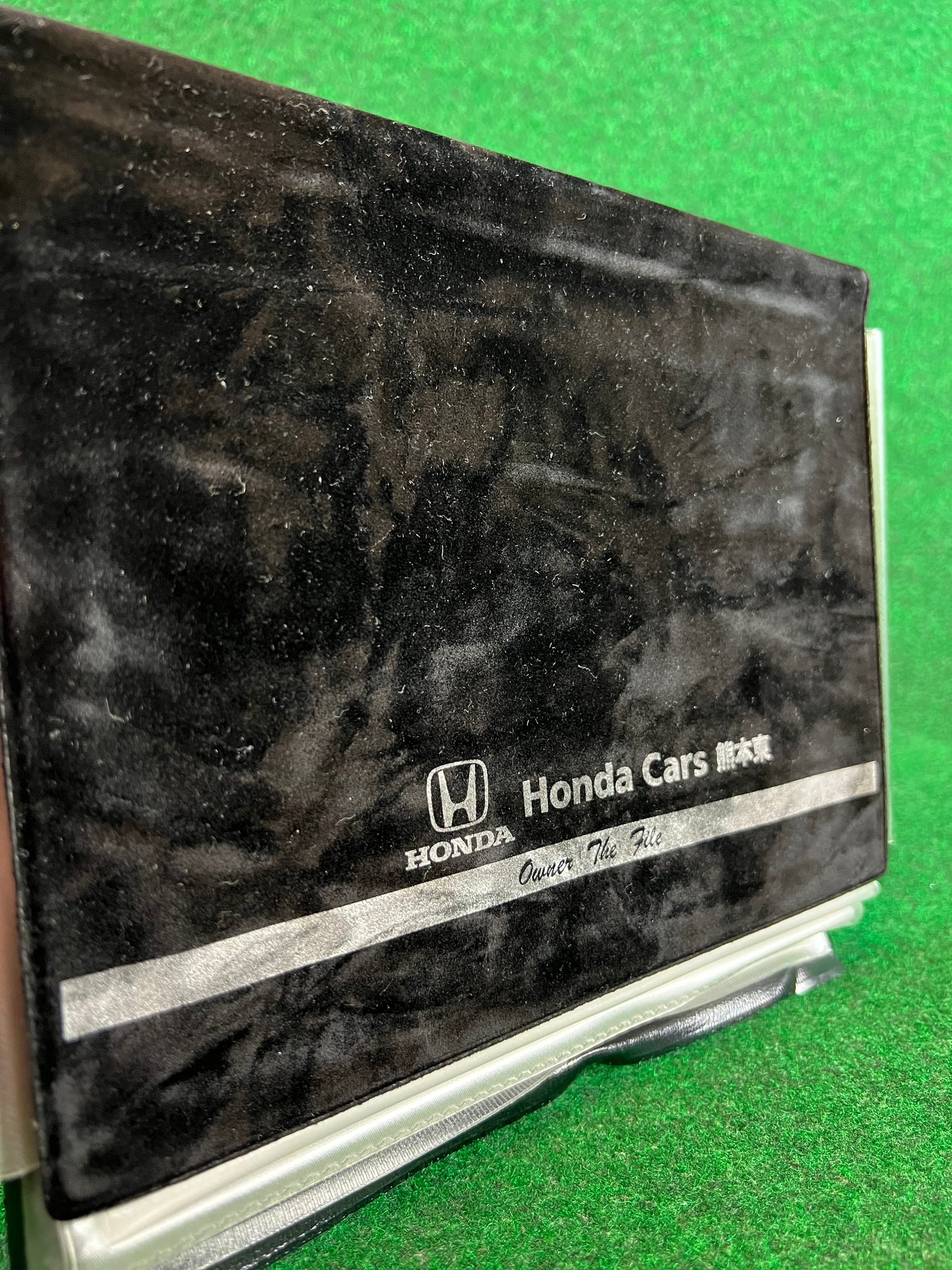 Honda Cars - “Owner The File” Japanese Dealership Document Folder Case