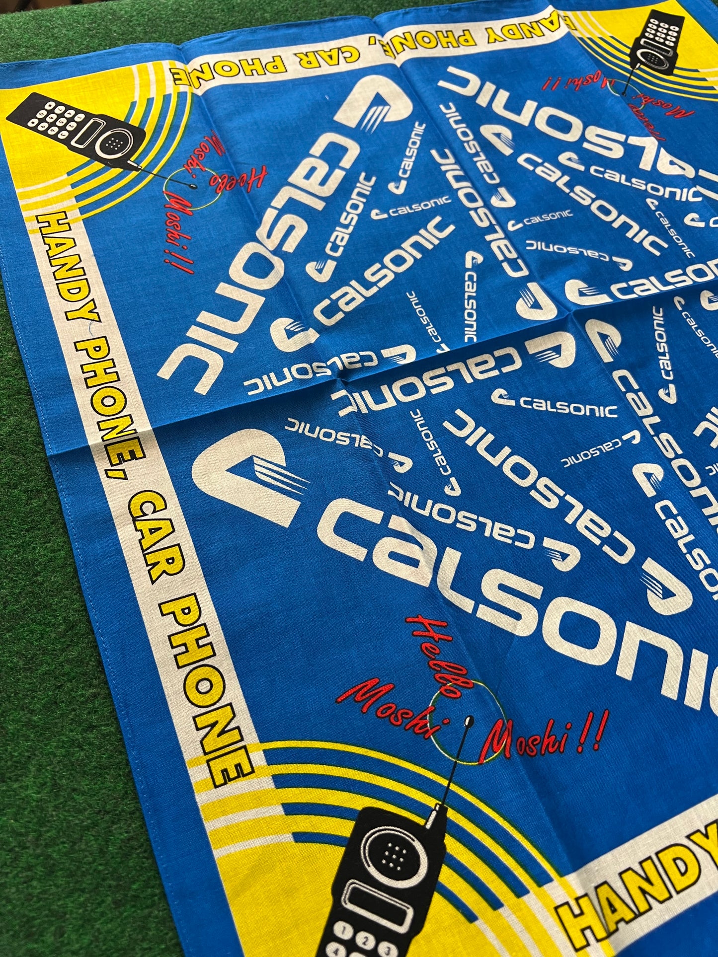 Calsonic - Handy Phone Car Phone Promotional Handkerchief