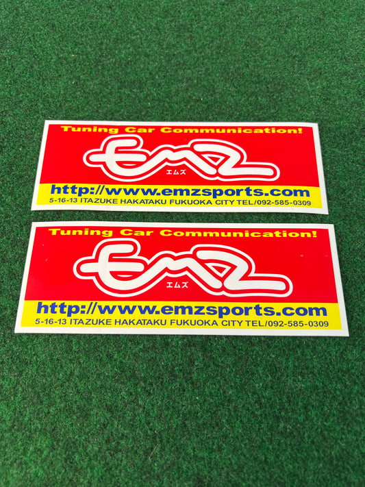 EMZ Sports "Tuning Car Communications" Sticker Set