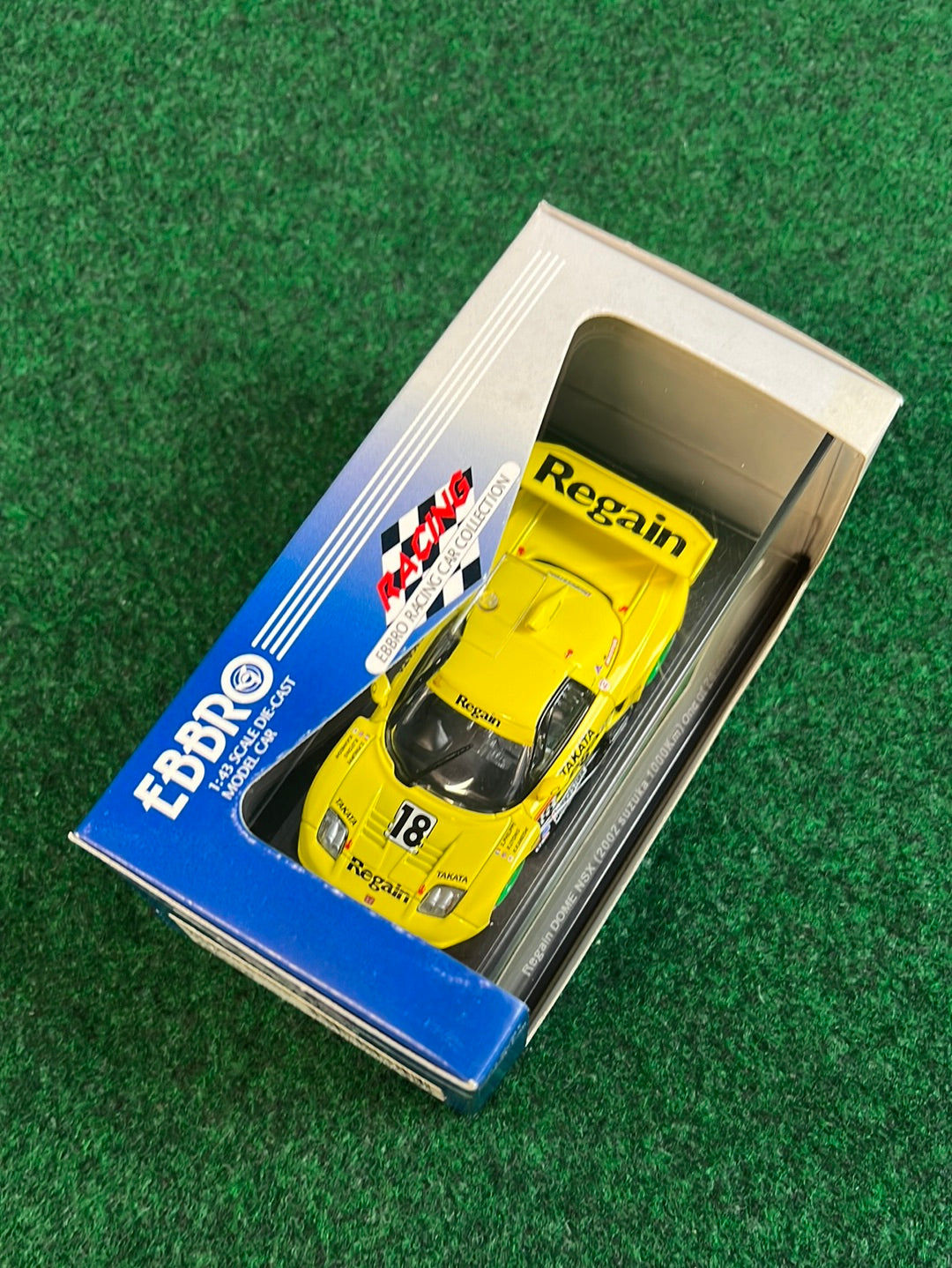 EBBRO Racing Car Collection: JGTC 2002 Regain DOME Honda NSX 1/43 