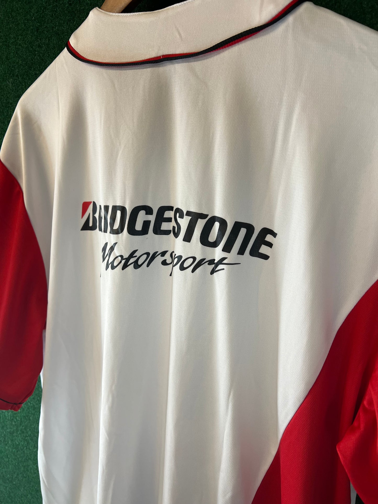 Bridgestone Motorsport - Button Down Baseball Style Jersey T-Shirt