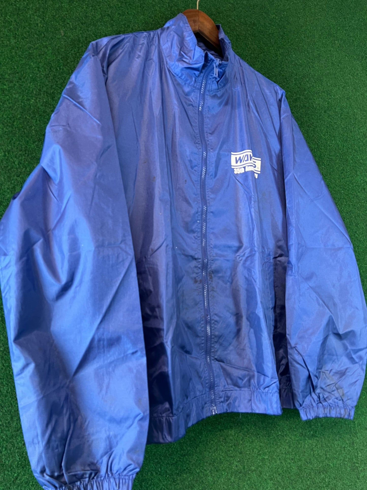 Wako's Oil & Chemical - 35th Anniversary Vintage Nylon Windbreaker Jacket