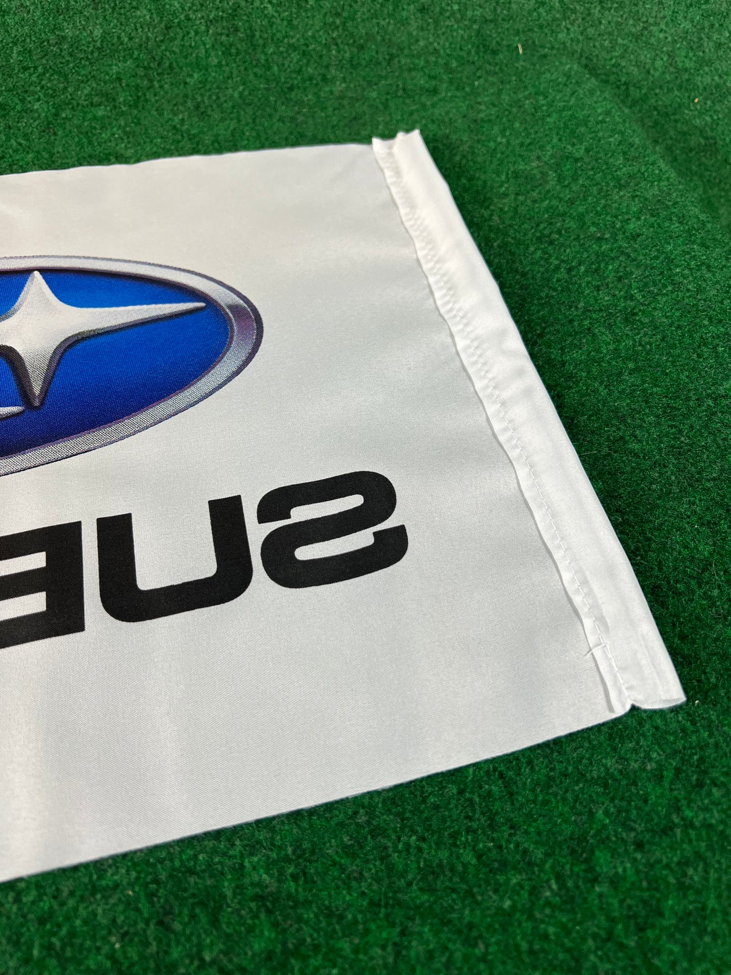 Subaru - Logo and Font Race Day Flag w/o Pole