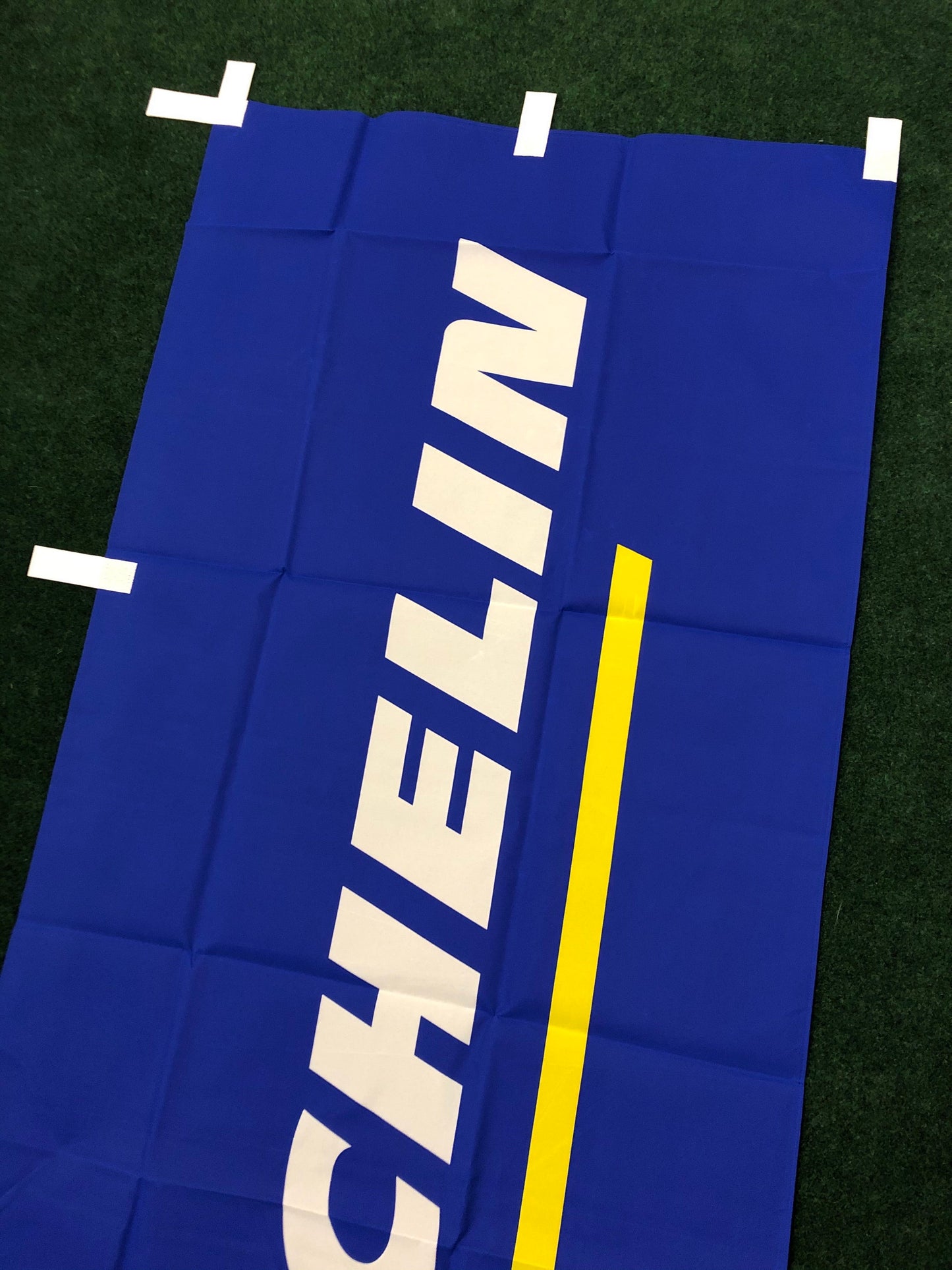 Michelin Tires - Blue Nobori Banner