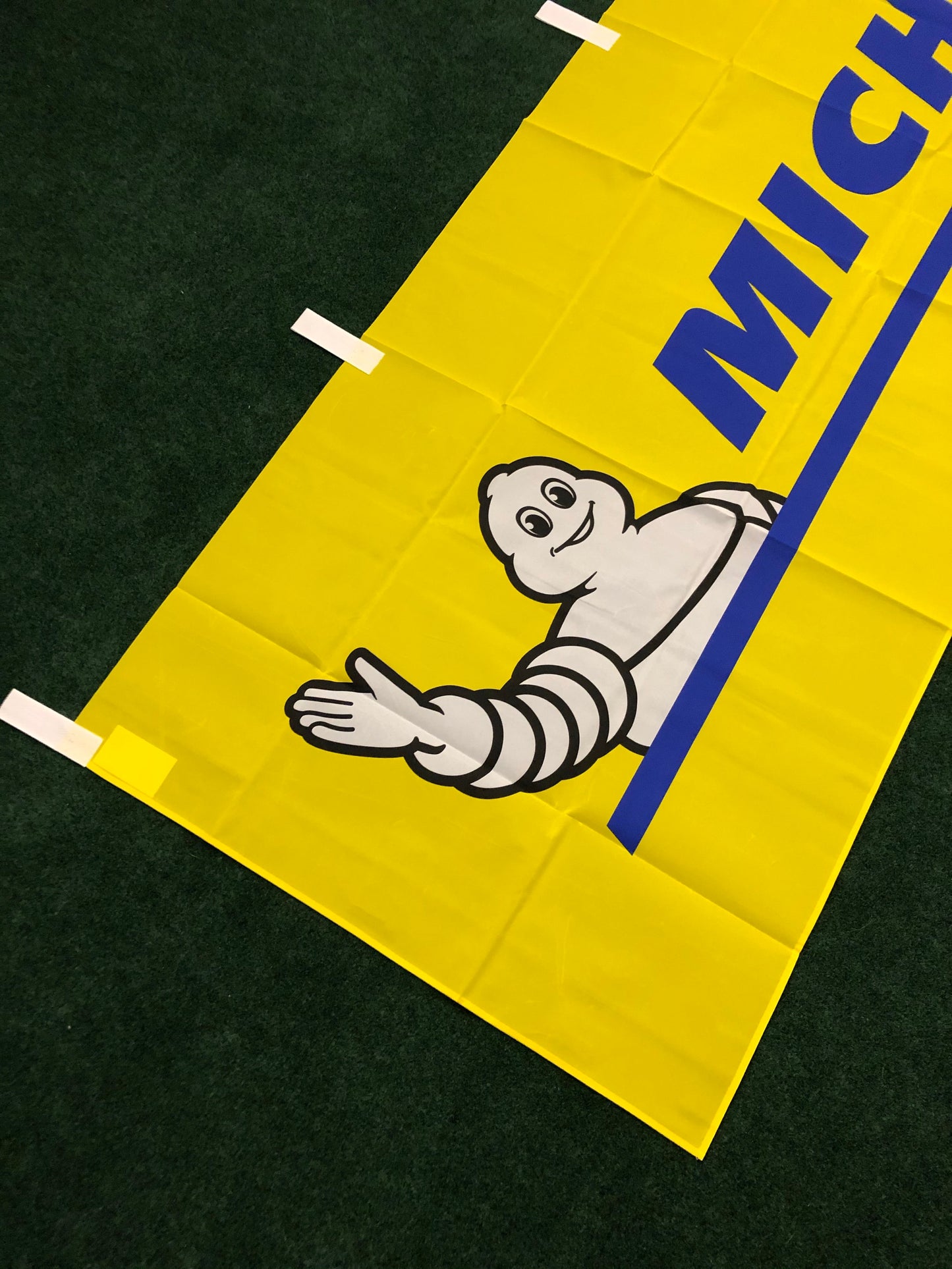 Michelin Tires - Yellow Nobori Banner