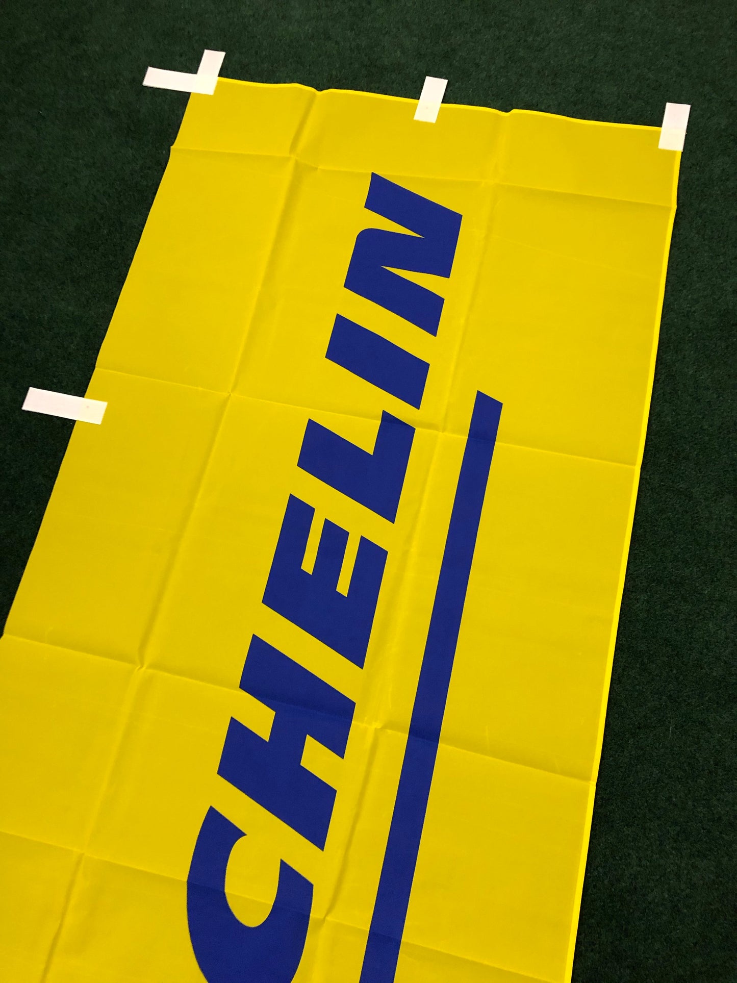 Michelin Tires - Yellow Nobori Banner