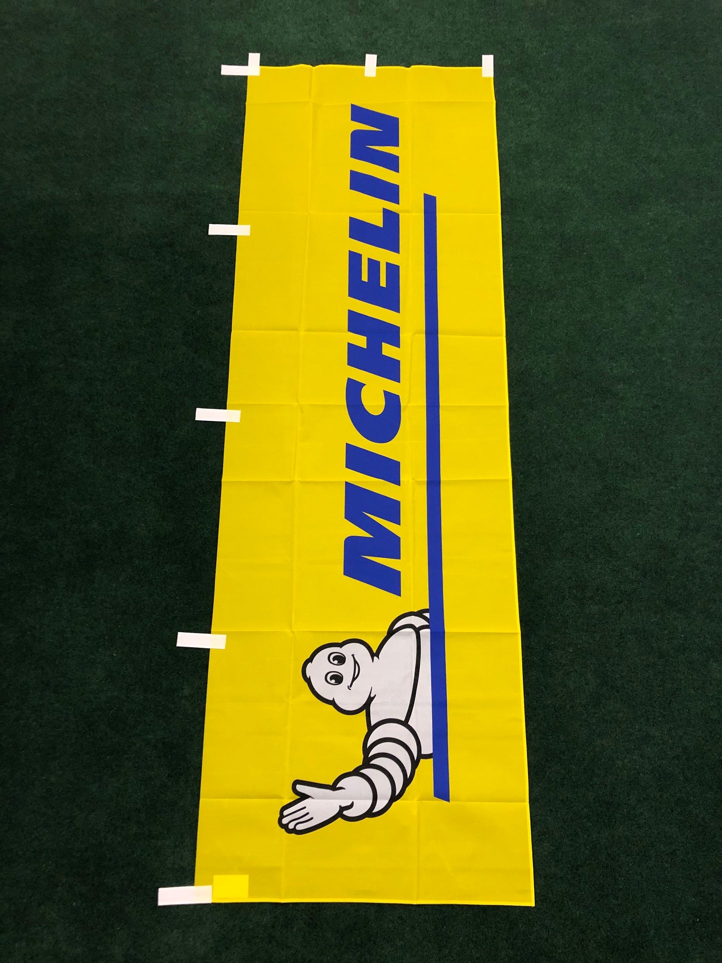 Michelin Tires - Yellow Nobori Banner