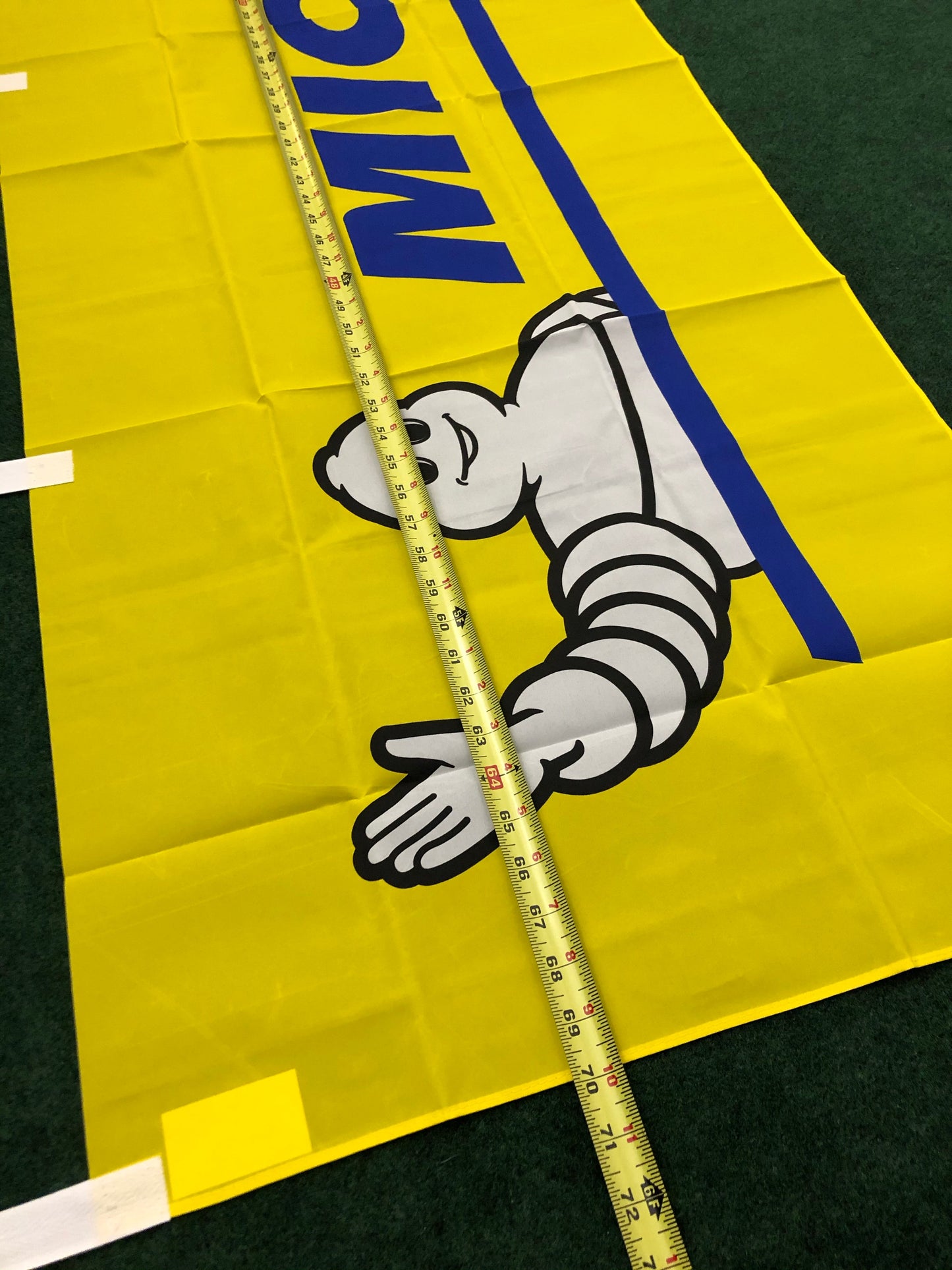 Michelin Tires - Yellow Nobori Banner