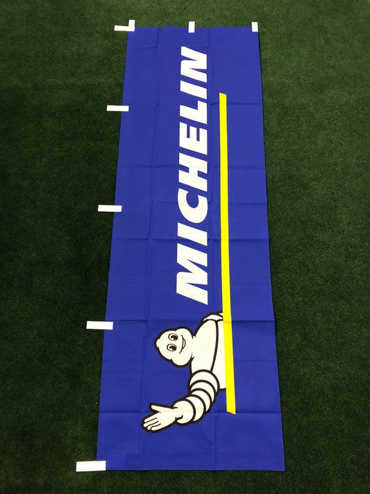 Michelin Tires - Blue Nobori Banner