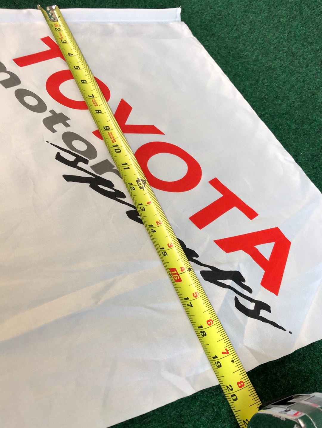 Toyota Motorsports (White) Event Cheering Flag