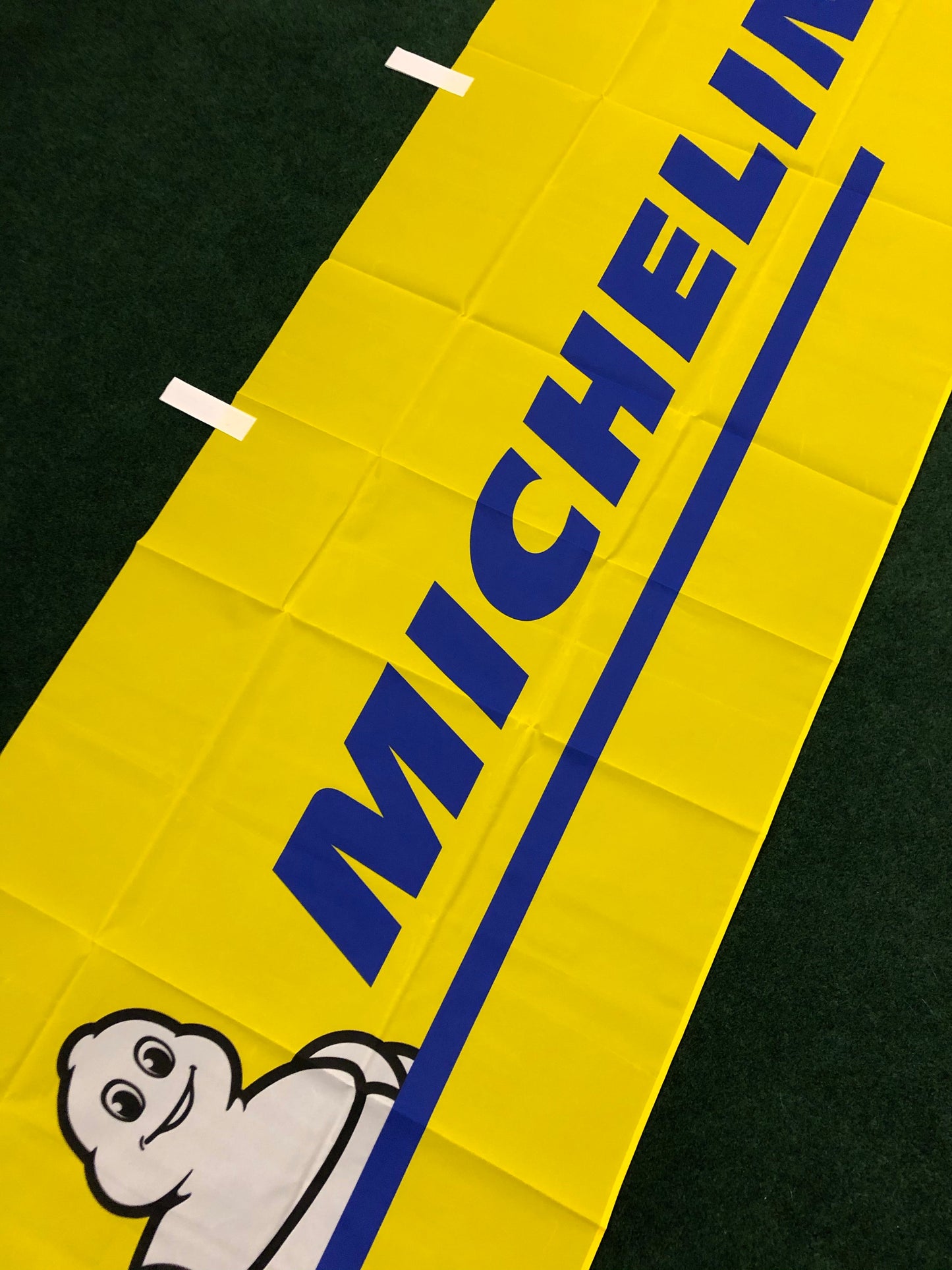 Michelin Tires - Yellow Nobori Banner