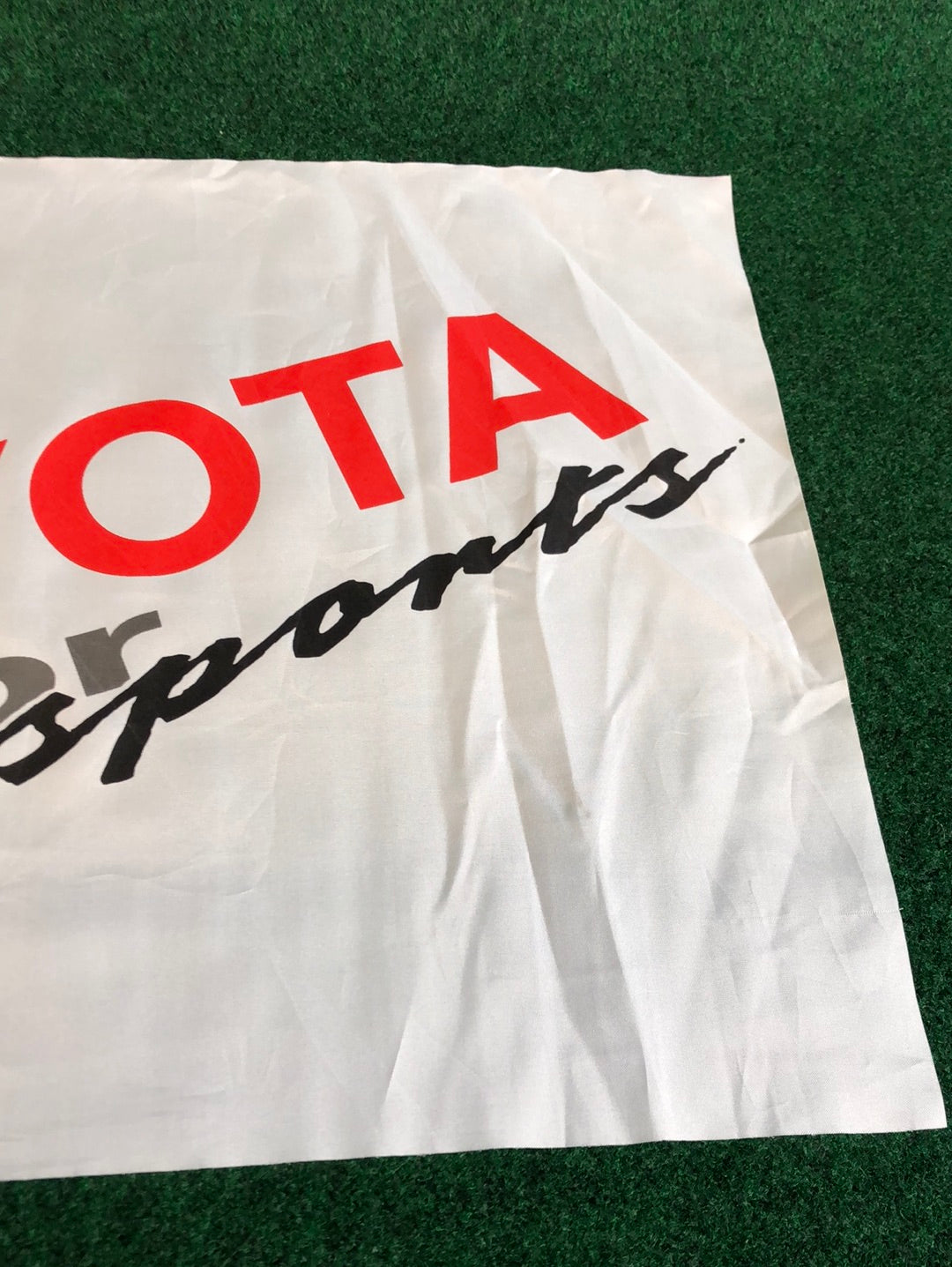 Toyota Motorsports (White) Event Cheering Flag