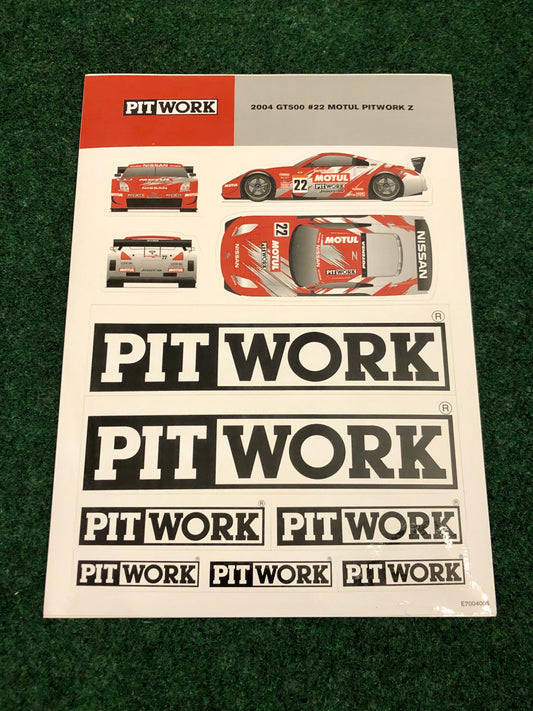 Nissan Fairlady Z JGTC Nismo Motul Pitwork Sticker Sheet